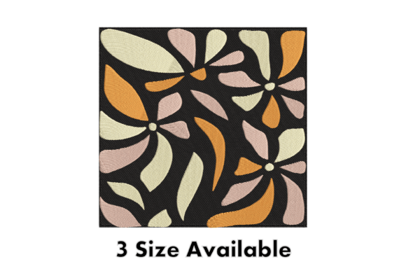 Abstract Floral Block Embroidery File Review for Gift Makers