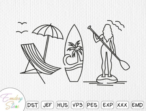 Beach Paddleboard Embroidery: A Designer’s Honest Review for Real-World Use