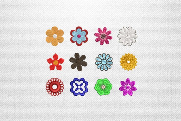 Colorful Flower Embroidery Set: A Designer’s Review for Apparel Projects
