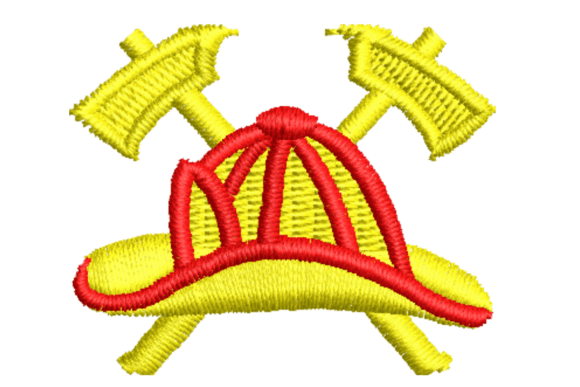 Firefighter Emblem Embroidery Design: A Bold Statement for Boutique Apparel