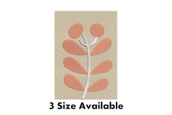 Minimal Leaf Plant Embroidery Design: A Designer’s Review for Boutique Sweatshirts