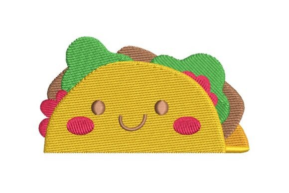 Taco Embroidery: A Festive & Playful Design for Seasonal Crafts