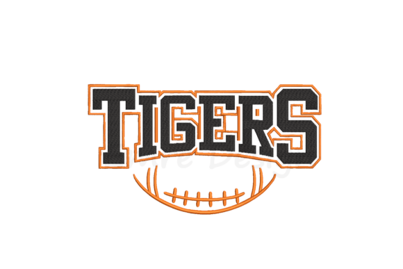 Tigers Football Embroidery Design: A Seasonal Embroidery Gem